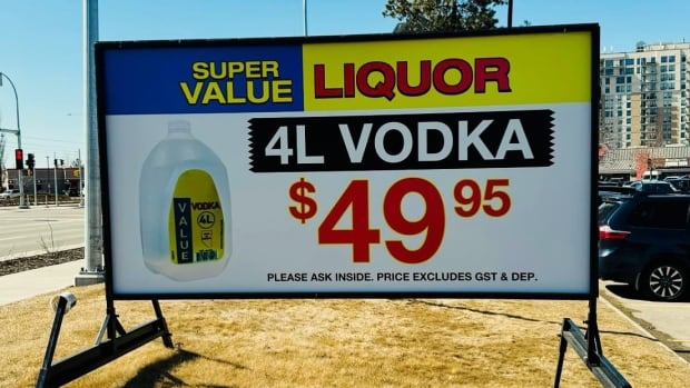Service Alberta minister takes aim at discounted 4-litre vodka jugs